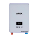 سخان مياه فوري كهربائي APEX – موفر للطاقة